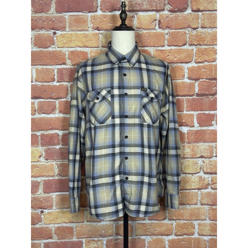 Dixxon Flannel Company The Delmo Men's Long Sleeve Button Down Shirt Size XL